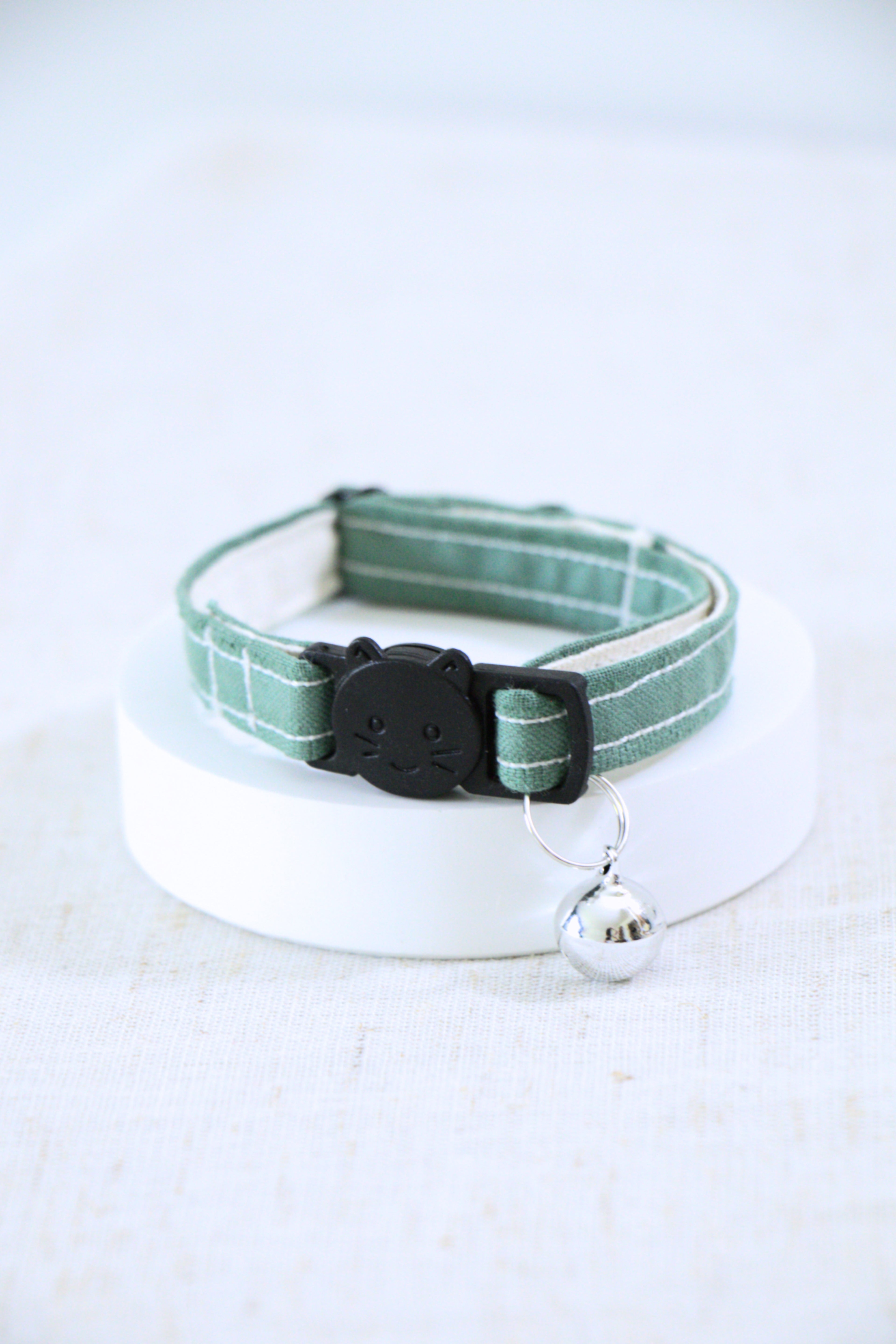 Collier pour chat Vert Eucalyptus