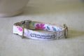 Collier pour chien - Fleuri Rose