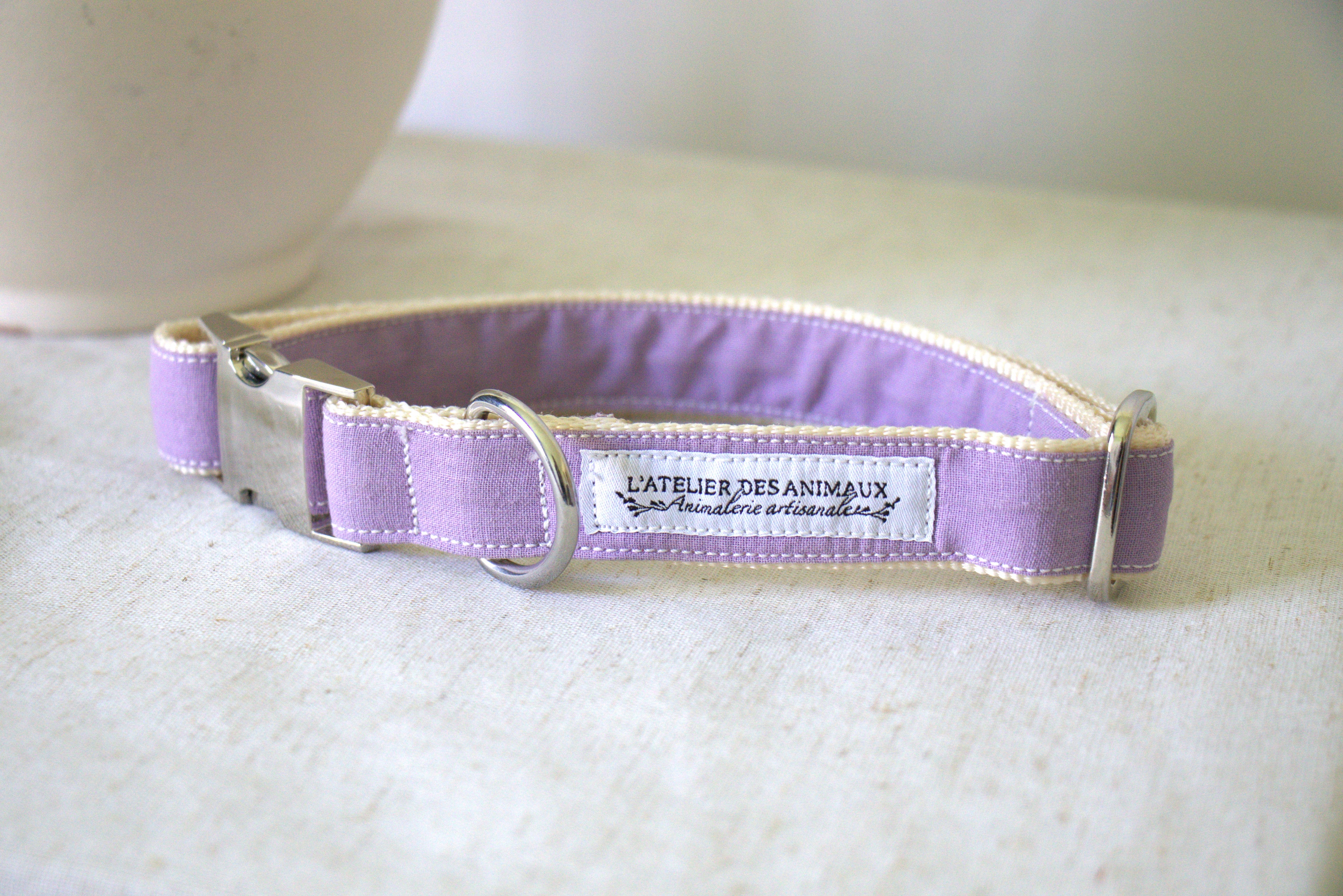 Collier pour chien - Lilas