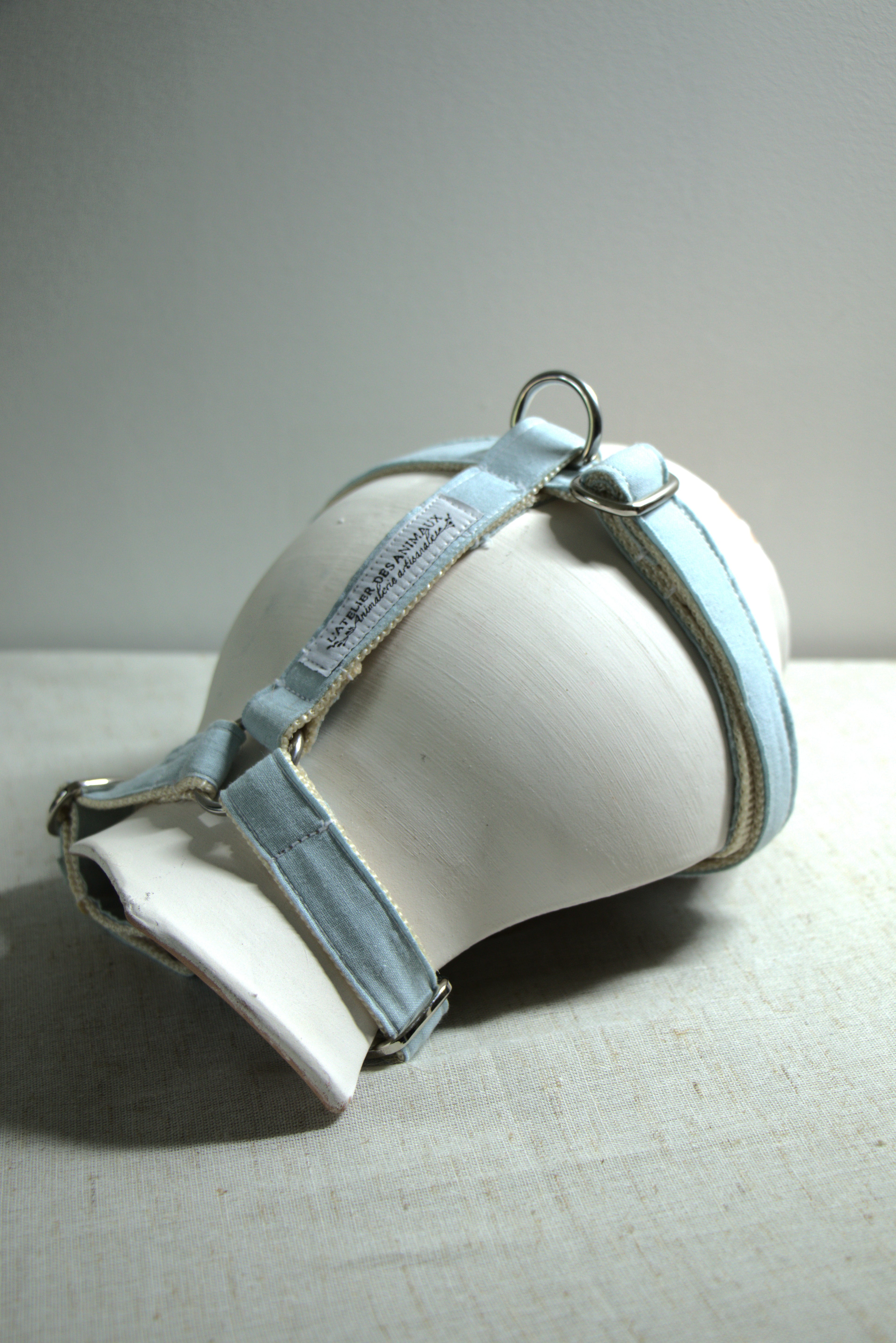 Harnais pour chien - Bleu Glacier