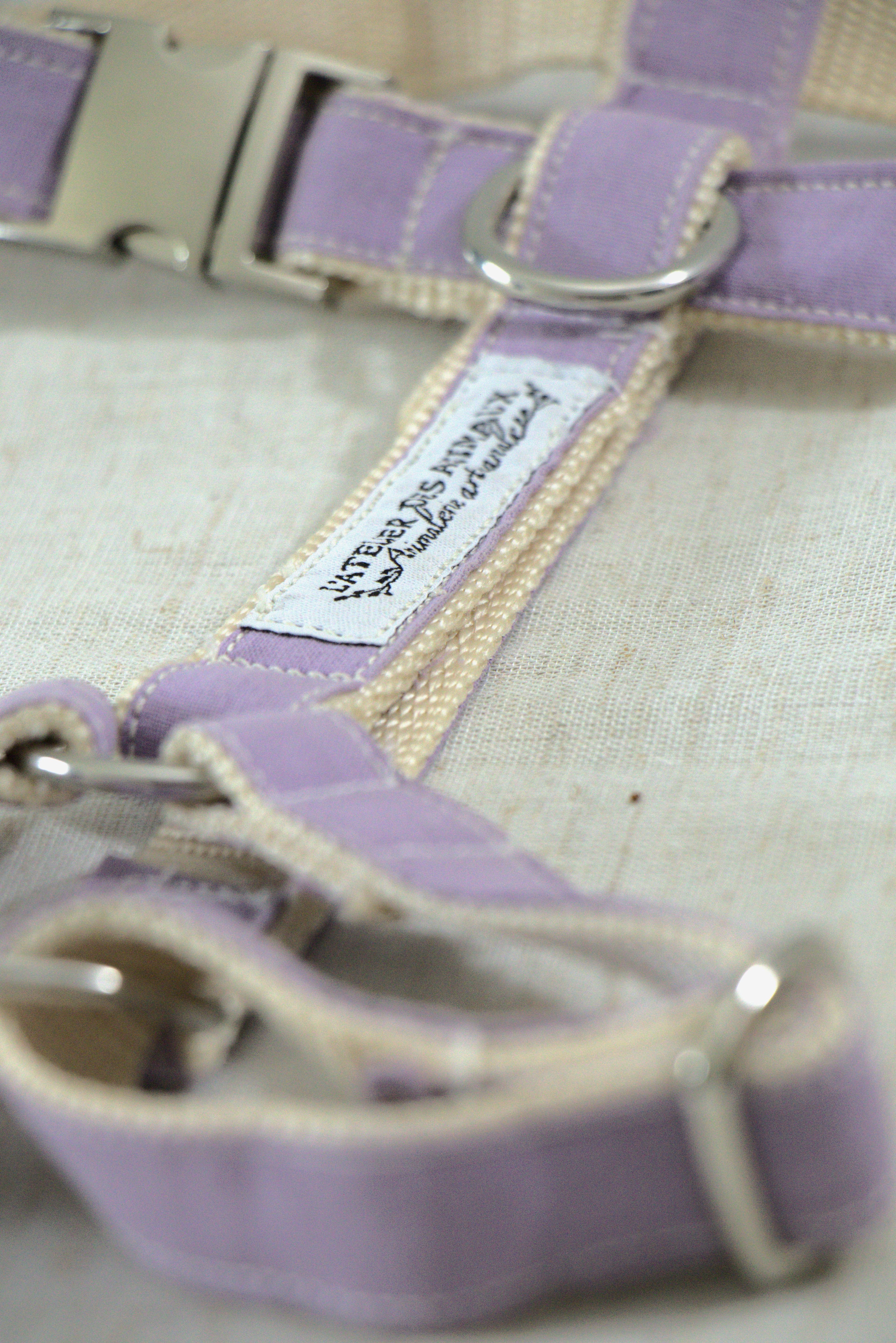 Harnais pour chien - Lilas